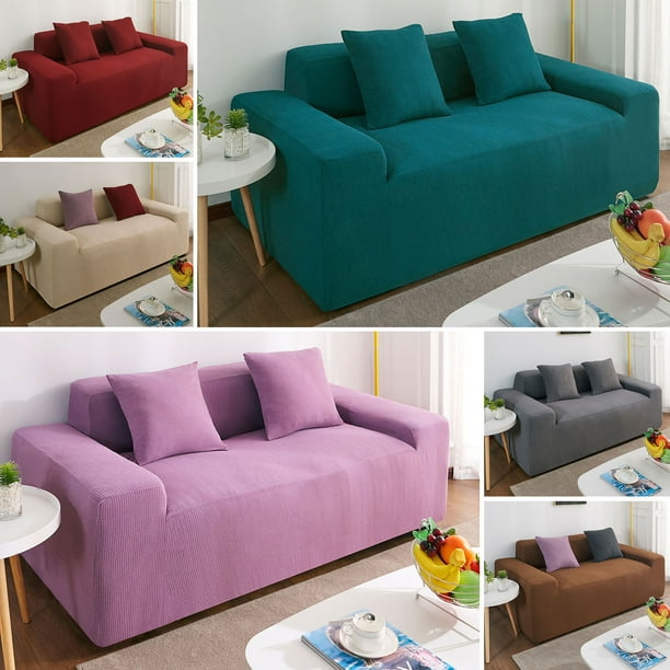 Waterproof Elastic STRETCH SOFA COVERS Slipcover Protector Settee 1//2//3//4 Seater